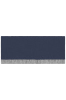 Navy/heather grijs (ca. Pantone 296C
420C)