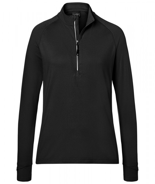 Ladies' Sports Shirt Halfzip